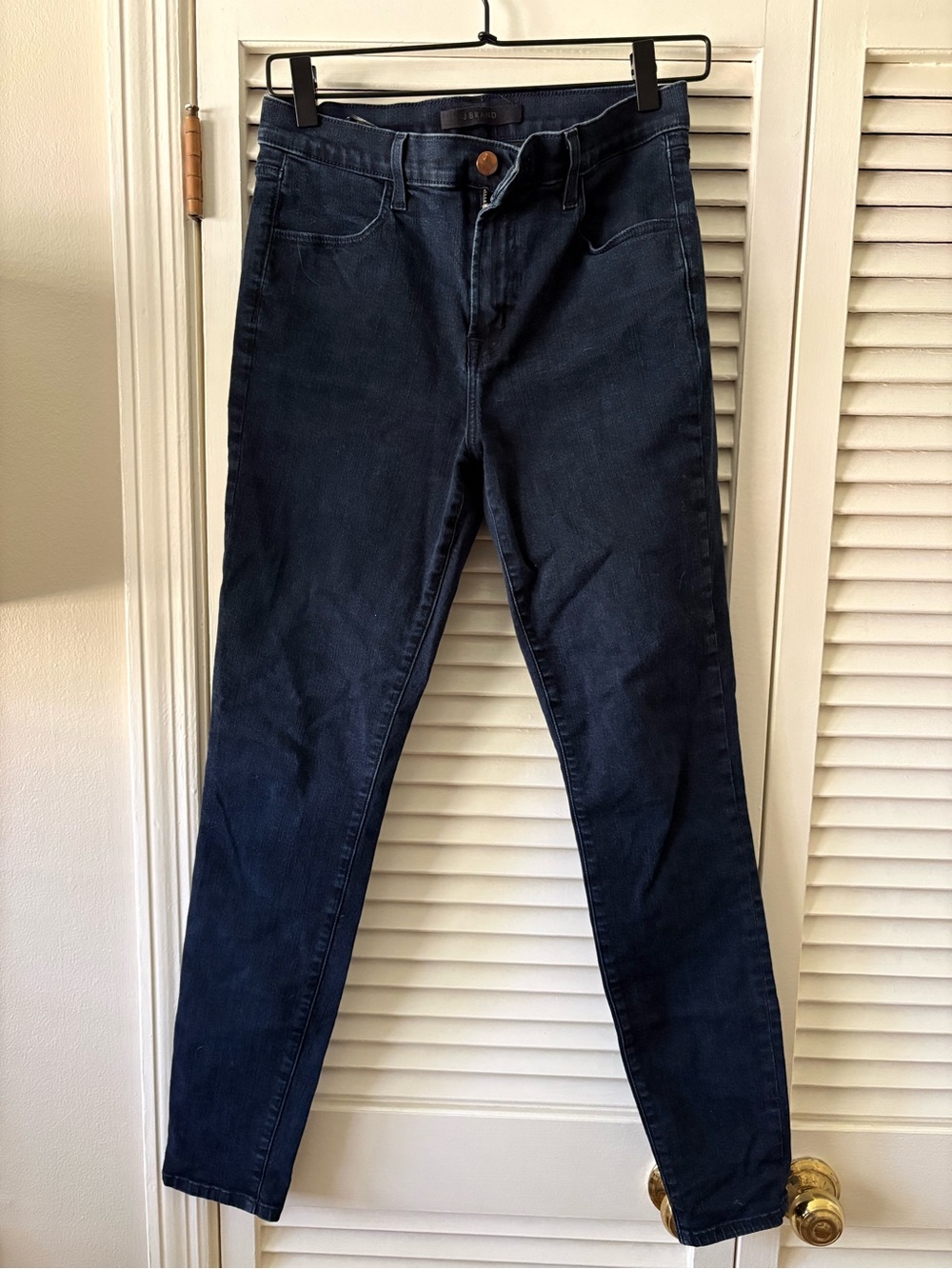 J Brand “Maria” Dark Blue Stretch Skinny Jeans - Size 29